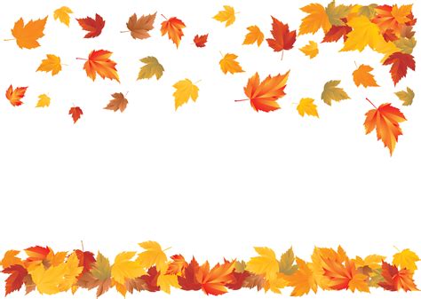 Autumn Leaves Clipart Transparent Background