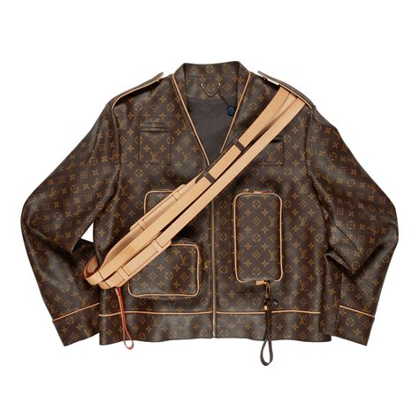 Louis Vuitton Ebene Monogram Canvas Admiral Jacket Gold Hardware, 2019 ...