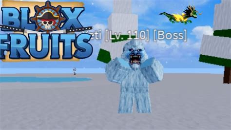 MATEI O YETI DO BLOX FRUITS! - YouTube