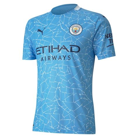 Manchester City Home football shirt 2019 - 2020. Sponsored by Etihad