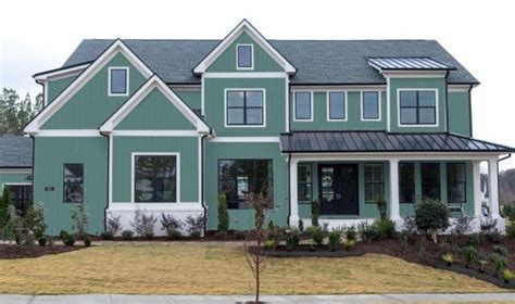 16 Stunning Green Exterior House Colors You'll Love | Allura USA