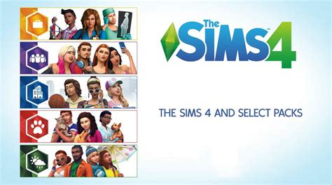 The Sims 4 All Expansion Packs Bundle Origin Global PC MAC New PAL Free ...