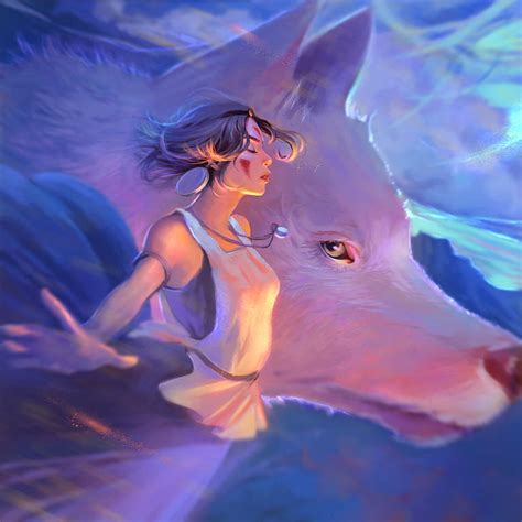 Mononoke, Princess Mononoke, anime girls, movies, Studio Ghibli, women ...