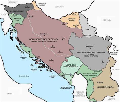 World Maps Library - Complete Resources: Maps Of Yugoslavia Break Up