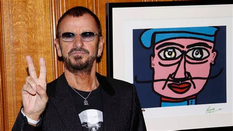 Ringo Starr Receives French Medal For Artwork | Ents & Arts News | Sky News