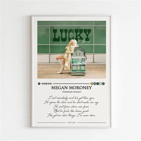 Moroney Lucky Poster - Etsy