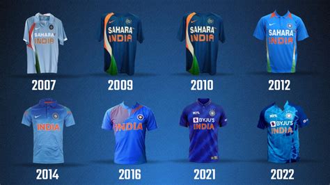 Ranking Team India's each T20 World Cup Jersey from 2007 to 2022