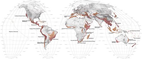 EnviroGraphs, Protecting Global Biodiversity Hotspots Map 1:...