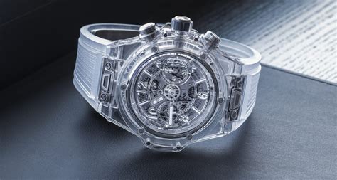 Hublot Created This Incredible Transparent Watch Using Blocks of ...