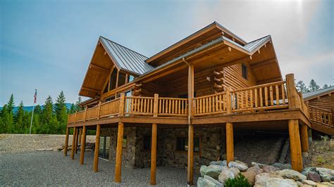 Granite Peak - Meadowlark Log Homes