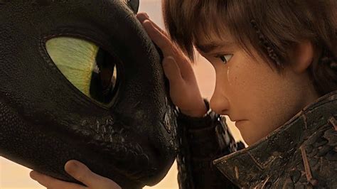 Hiccup and Toothless say Goodbye | How train your dragon, How to train ...