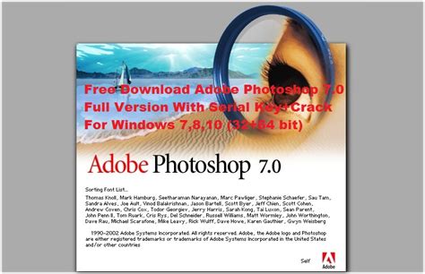 Download adobe photoshop 7-0 full version - lopbox