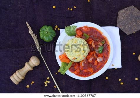 595 Chicken Manchurian With Rice Stock Photos, Images & Photography ...