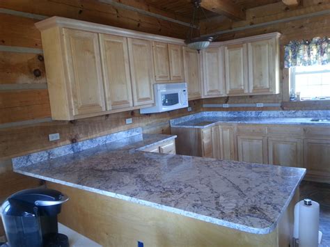 White Springs granite kitchen countertop install for the Montgomery ...