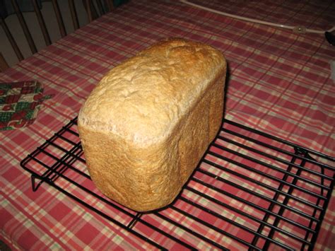 Dad's Zone: Whole Wheat Bread machine recipe