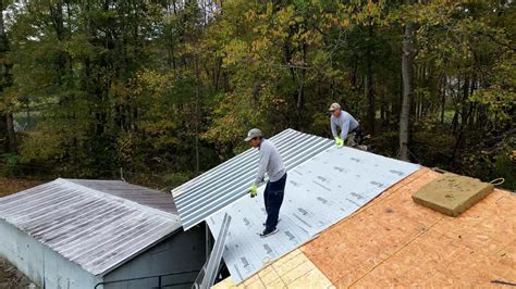 The Steps of a Standing Seam Metal Roof Installation