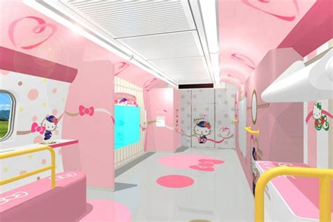 Hello Kitty Shinkansen To Arrive On June 30, Interior Unveiled