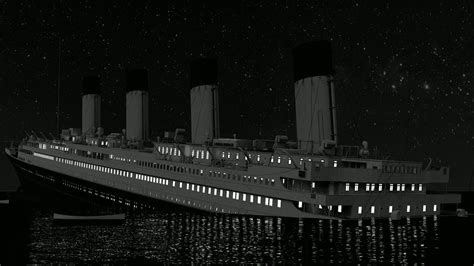 TITANIC: A Night To Remember Sinking Animation - YouTube