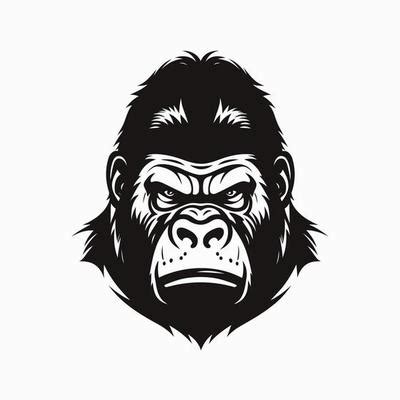 Gorilla Vector Art, Icons, and Graphics for Free Download