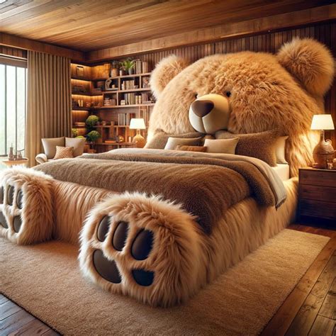 Snuggle in Style: The Ultimate Comfort of a Giant Teddy Bear Bed