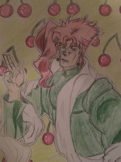 [Fanart] Kakyoin fanart i did that took me about 3 hours. i know it’s ...