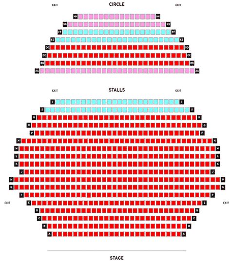 Churchill Theatre, Bromley | Seating Plan, view the seating chart for ...