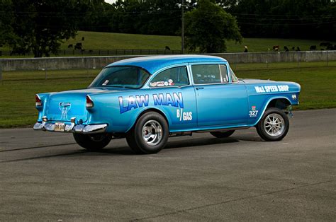 1955, Chevrolet, Chevy, 210, Coupe, Gasser, Drag, Old, Style, Race, Usa ...