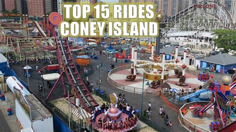 Top 15 Rides at Coney Island - YouTube