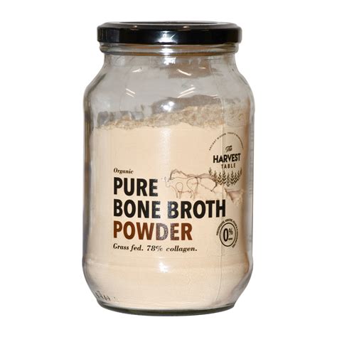 The Harvest Table Organic Pure Bone Broth Powder 350g Online at Best ...