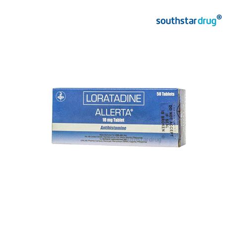 Buy Allerta 10 mg Tablet - 20s Online | Southstar Drug