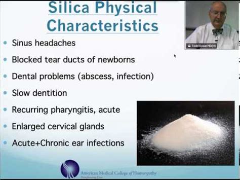 Silica: Homeopathic Medicine -Tips For Beginners - YouTube