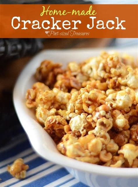 Homemade Cracker Jack Popcorn – Edible Crafts