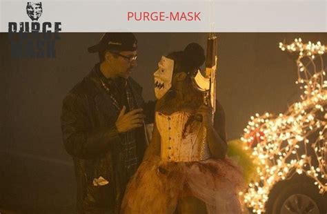 Purge Mask Girl Kiss Me | Purge Mask