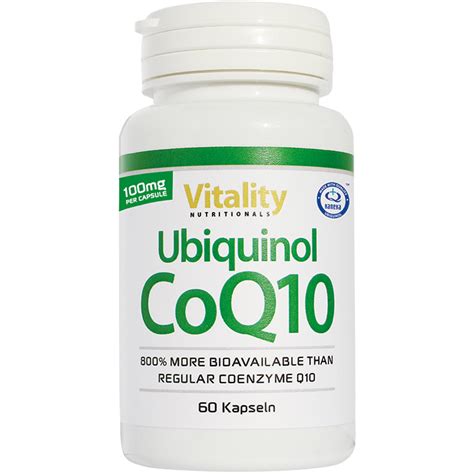 Ubiquinol CoQ10 100 mg – Coenzym Q10 Ergänzung