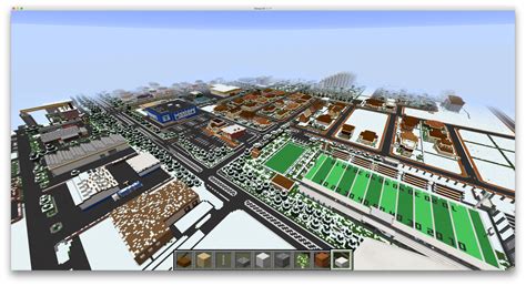 Snowy town South Park Minecraft Map