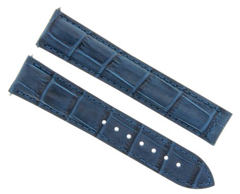 LEATHER STRAP WATCH BAND FOR 20MM MAURICE LACROIX DOUBLE RETROGRADE GMT ...