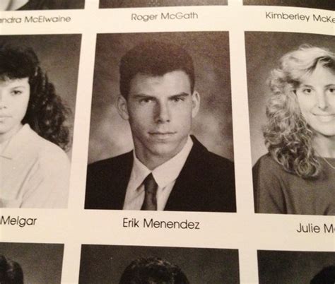 MONICA LEWINSKY High School Yearbook Erik Menendez BEVERLY HILLS 1989 ...