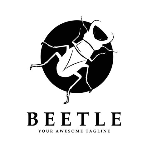 beetle logo vector icon illustration design 35277167 Vector Art at Vecteezy