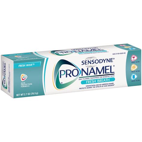 Sensodyne Pronamel Fresh Breath Enamel Toothpaste for Sensitive Teeth ...