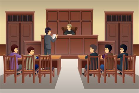 Courtroom Illustrations, Royalty-Free Vector Graphics & Clip Art - iStock