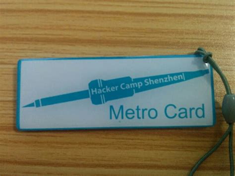 Hacker Camp Shenzhen metro cards – Dangerous Prototypes