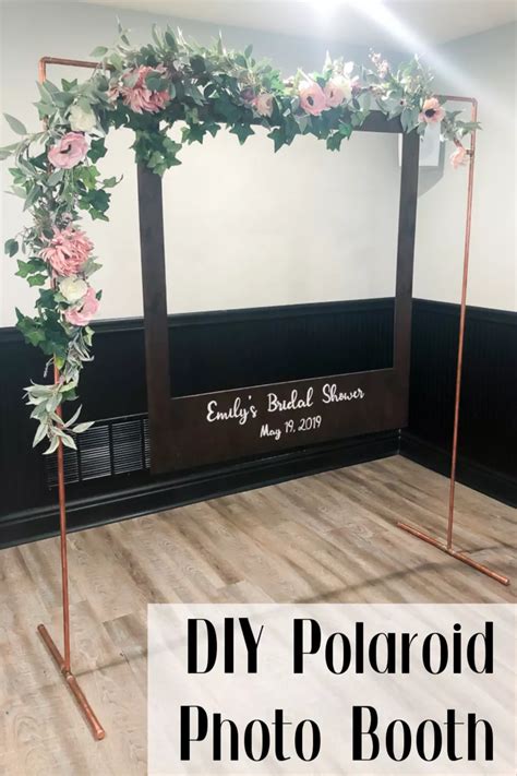 DIY Polaroid Photo Booth | Making Joy & Pretty Things | Polaroid photo ...