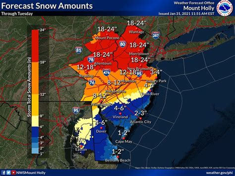 N.J. weather: Snowstorm totals leap to 24 inches in some areas in the ...