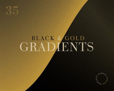 Black and Gold Gradient Backgrounds With Abstract Movement - Etsy ...