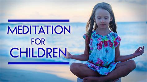 Meditation For Children With Oceans - Relaxing Meditation - Calming ...