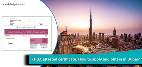 KHDA attested certificate: How to apply and obtain in Dubai? - Your ...