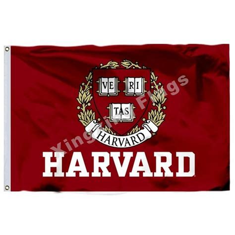 Harvard University Crimson Flag 3Ft X 5Ft Polyester Banner Flying 90*150Cm