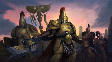 ArtStation - Warhammer 40K - Custodian Flex