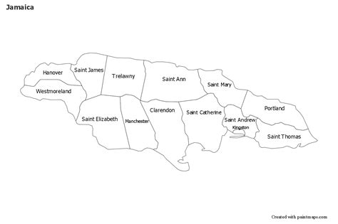 Sample Maps for Jamaica