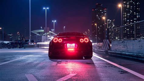 Masaüstü : Nissan GT R, Japon arabaları, JDM, gece, Şehir, Araba, Araç ...